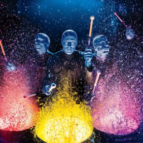 Премьера шоу Blue Man Group Премьера шоу Blue Man Group